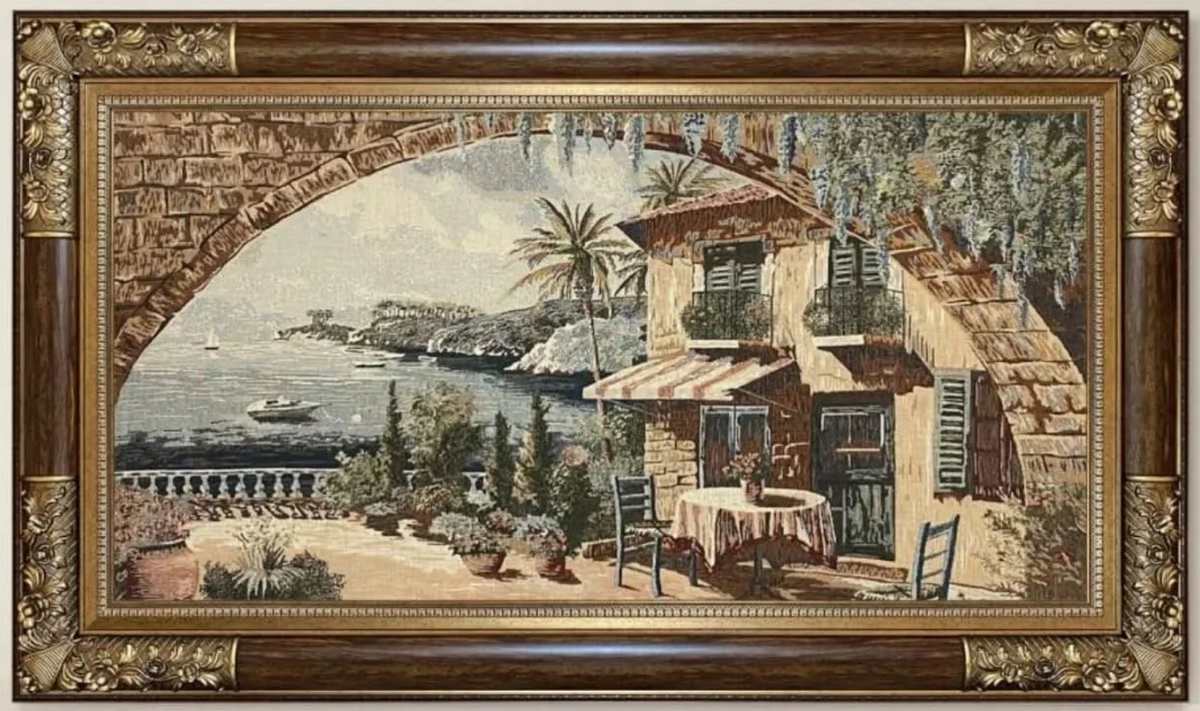 تابلوه جوبلان فاخر - كبير - بني